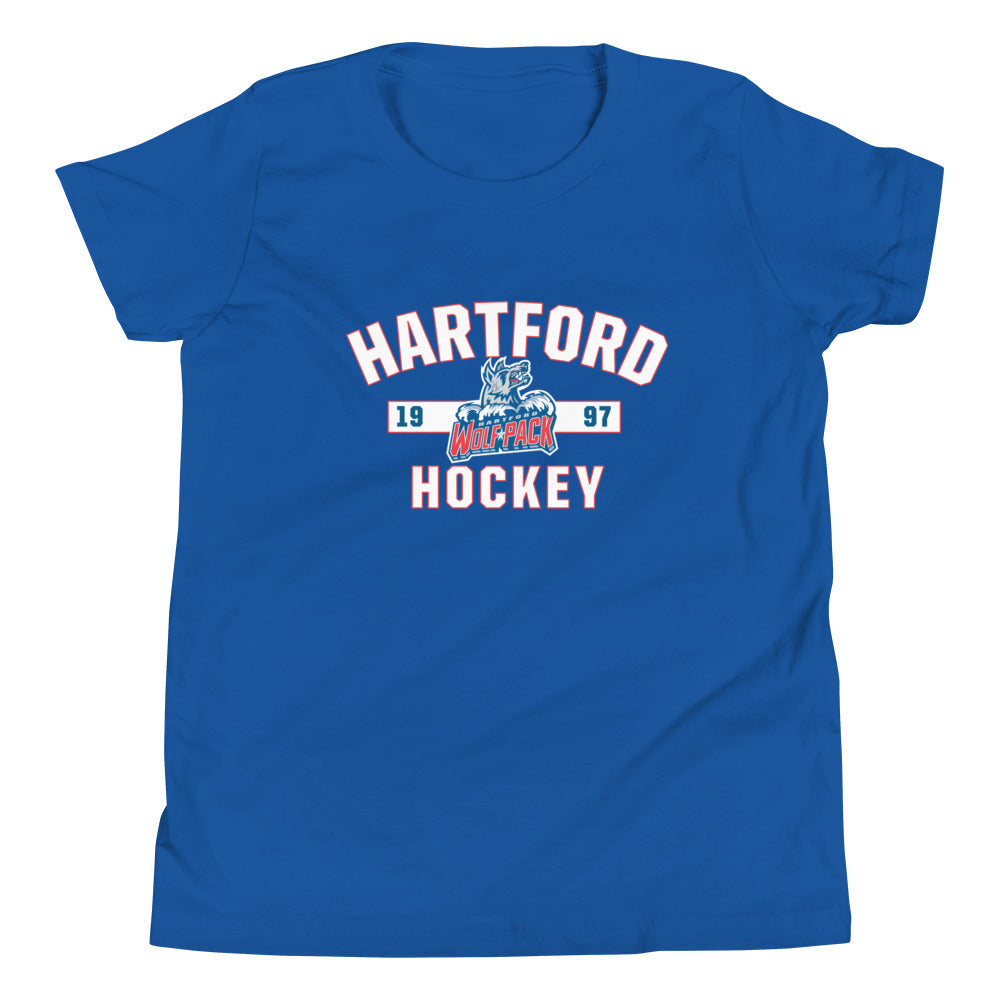Hartford Wolf Pack Youth Established Short Sleeve T-Shirt