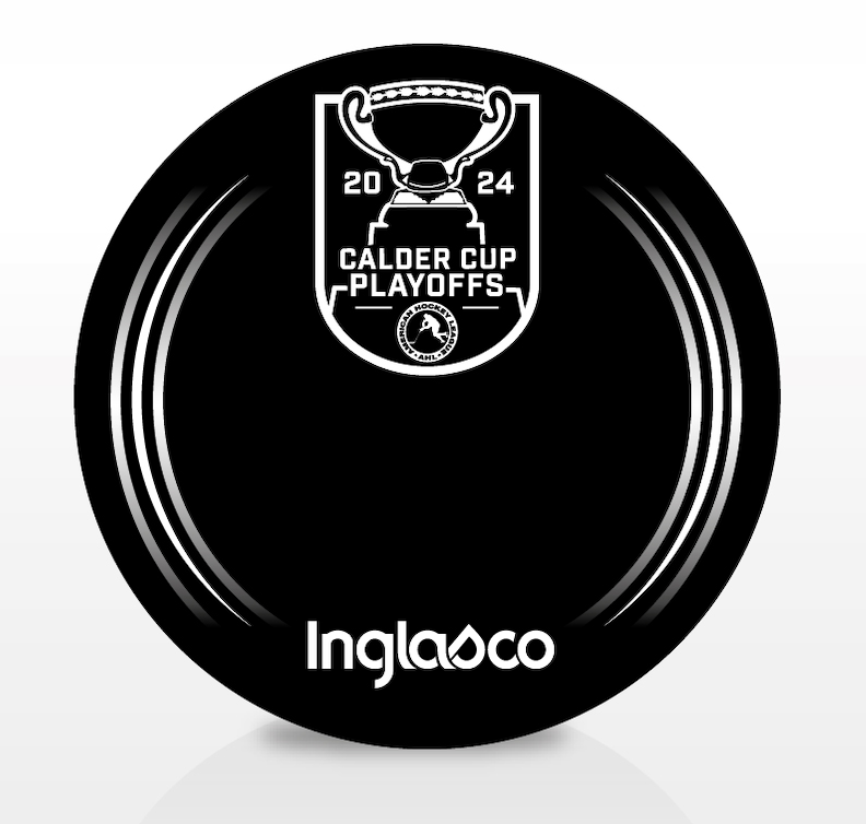 Ontario Reign vs Bakersfield Condors 2024 Calder Cup Playoffs Dueling Souvenir Puck