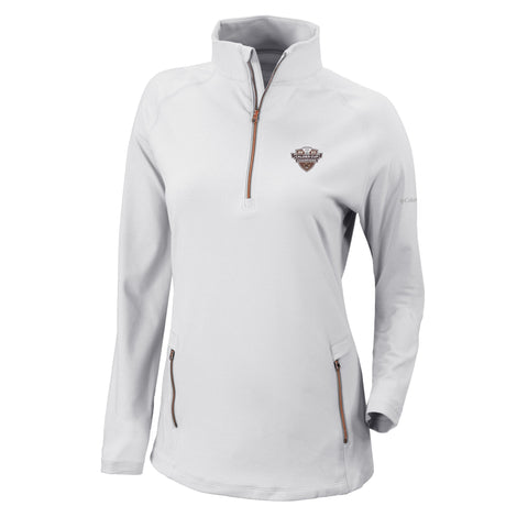 Columbia Hershey Bears 2023 Calder Cup Champions Women's Outward Nine 1/4 Zip Pullover