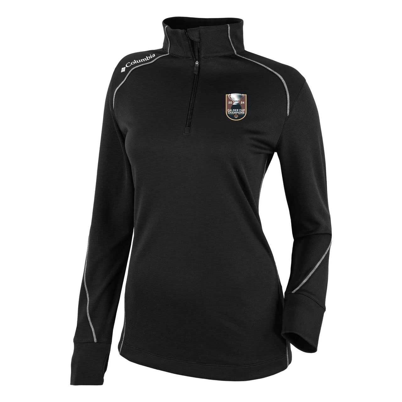 Columbia Hershey Bears 2024 Calder Cup Champions Women's Shotgun 1/4 Zip Pullover