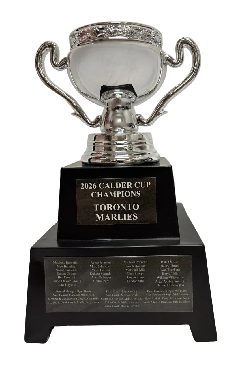 Toronto Marlies 2026 Calder Cup Champions 9" Replica Calder Cup
