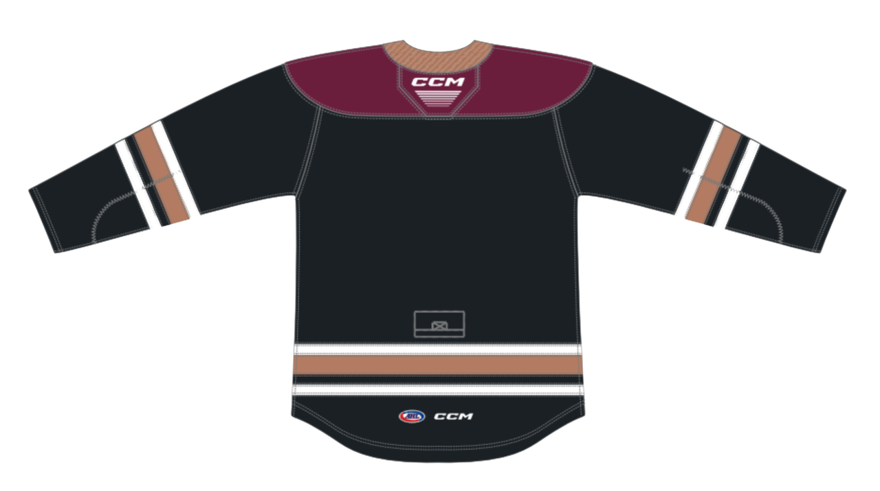 CCM Quicklite Tucson Roadrunners Premier Black Alternate Jersey (25-26)