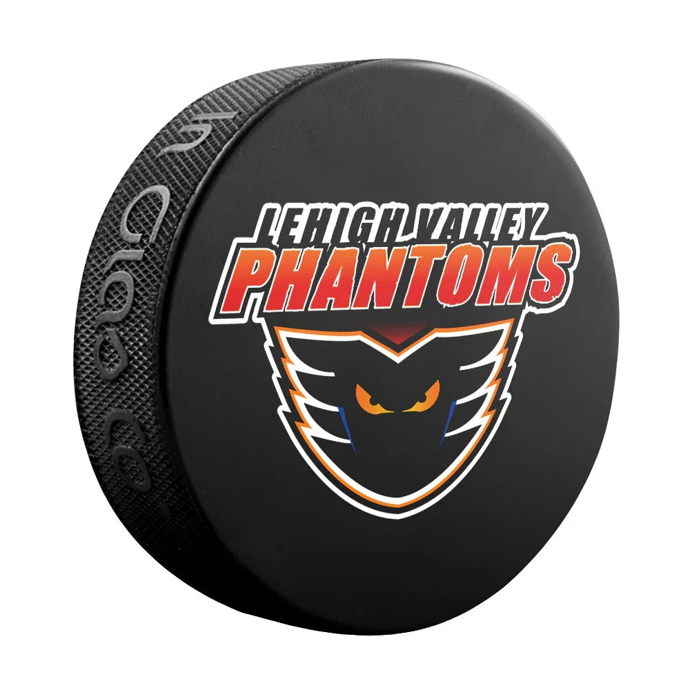 Lehigh Valley Phantoms Team Logo Souvenir Puck