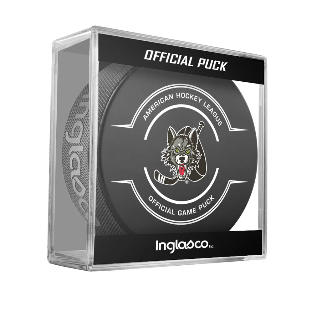 Chicago Wolves Official 90th Anniversary Edition Game Puck