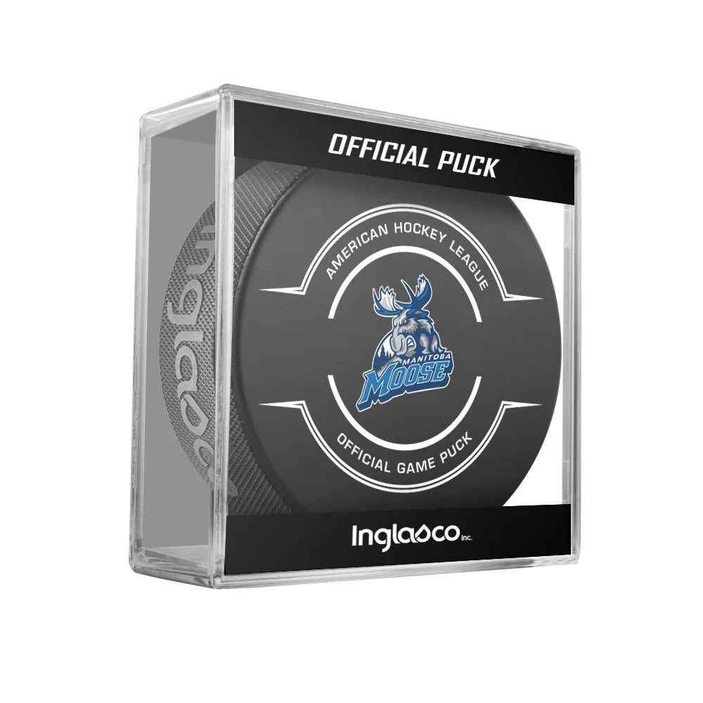 Manitoba Moose Official 90th Anniversary Edition Game Puck