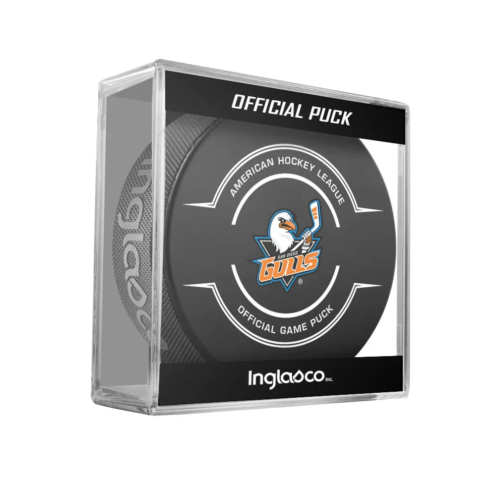 San Diego Gulls Official 90th Anniversary Edition Game Puck