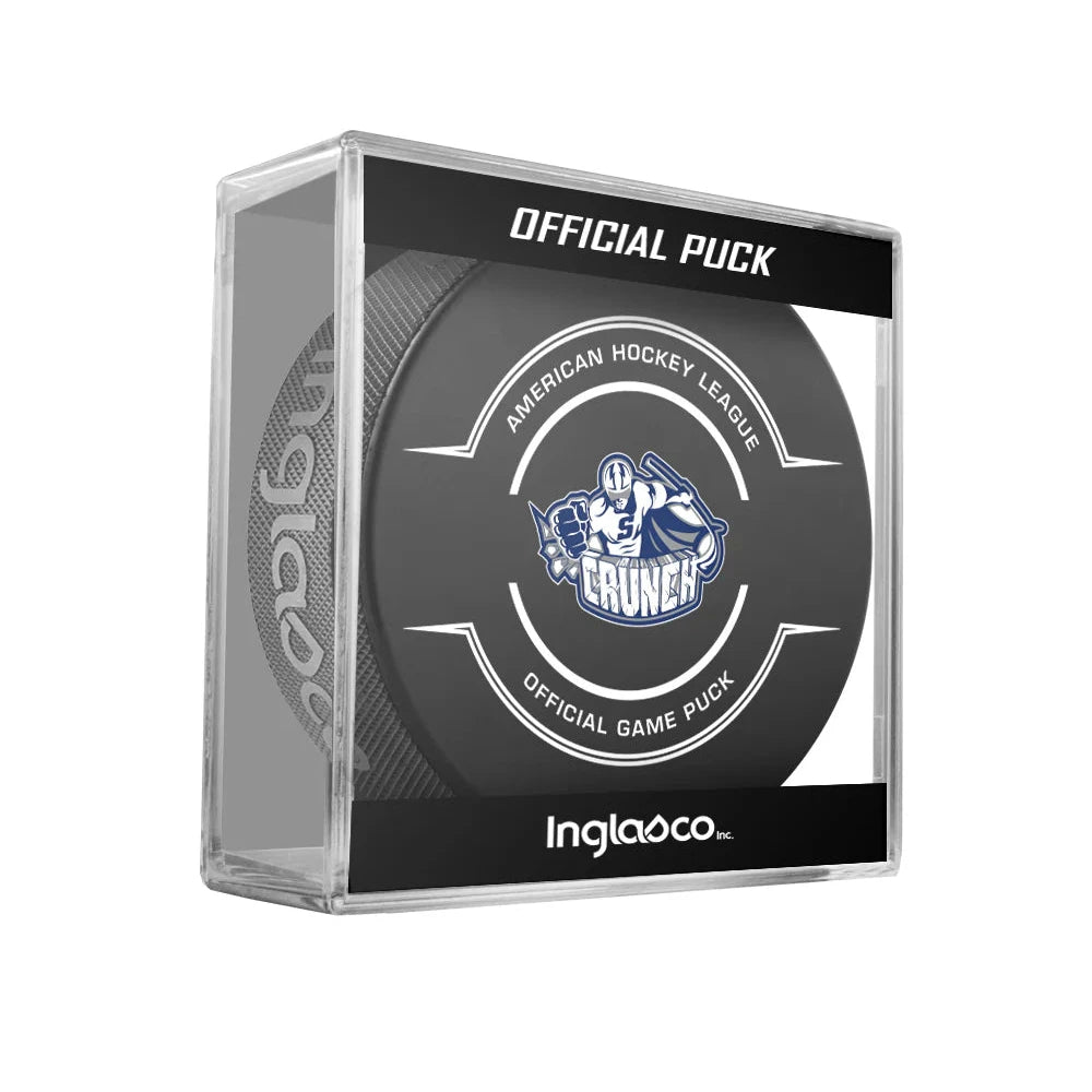 Syracuse Crunch Official 90th Anniversary Edition Game Puck