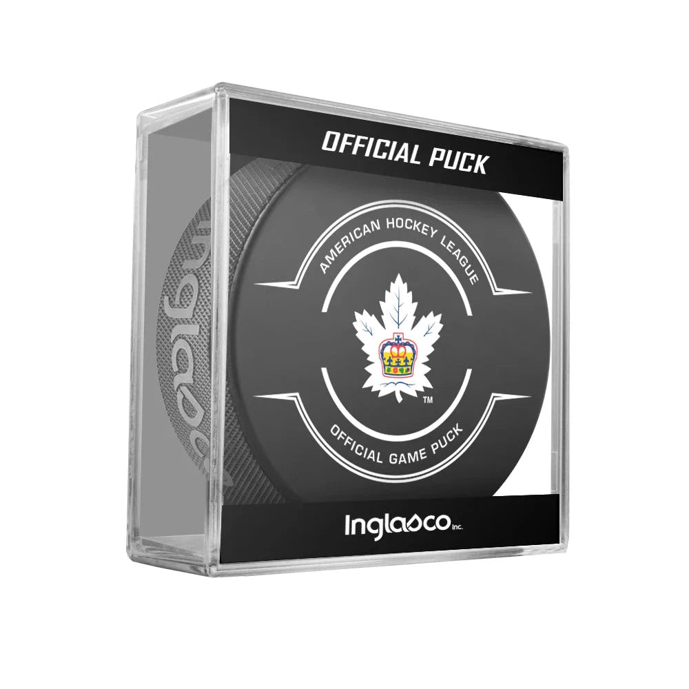 Toronto Marlies Official 90th Anniversary Edition Game Puck