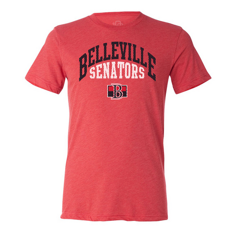 108 Stitches Belleville Senators Athletic Adult Short Sleeve T-Shirt