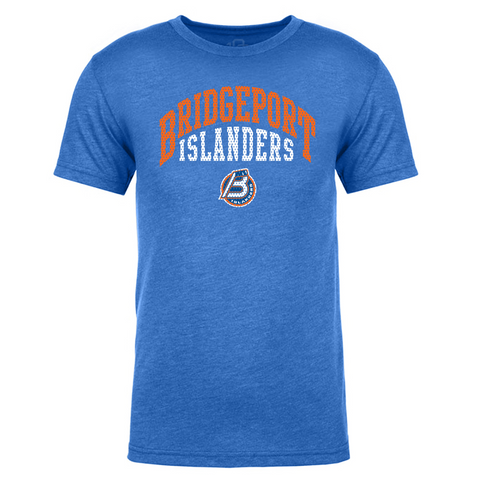 108 Stitches Bridgeport Islanders Athletic Adult Short Sleeve T-Shirt