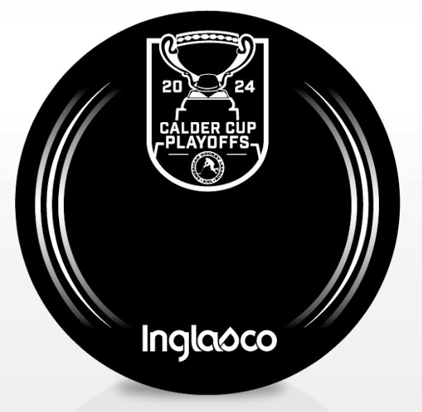 Hershey Bears vs Coachella Valley Firebirds 2024 Calder Cup Finals Dueling Souvenir Puck