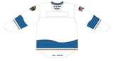 CCM Quicklite Cleveland Monsters Customized Premier White Jersey
