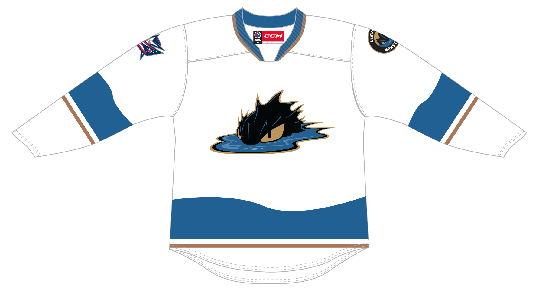 Cleveland white jersey sales