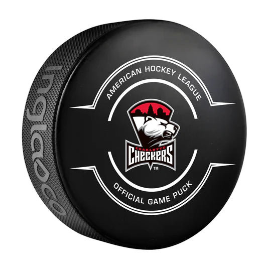 Charlotte Checkers Official Center Ice Game Puck