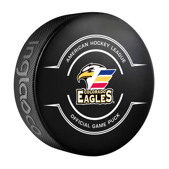 Colorado Eagles Official Center Ice Game Puck