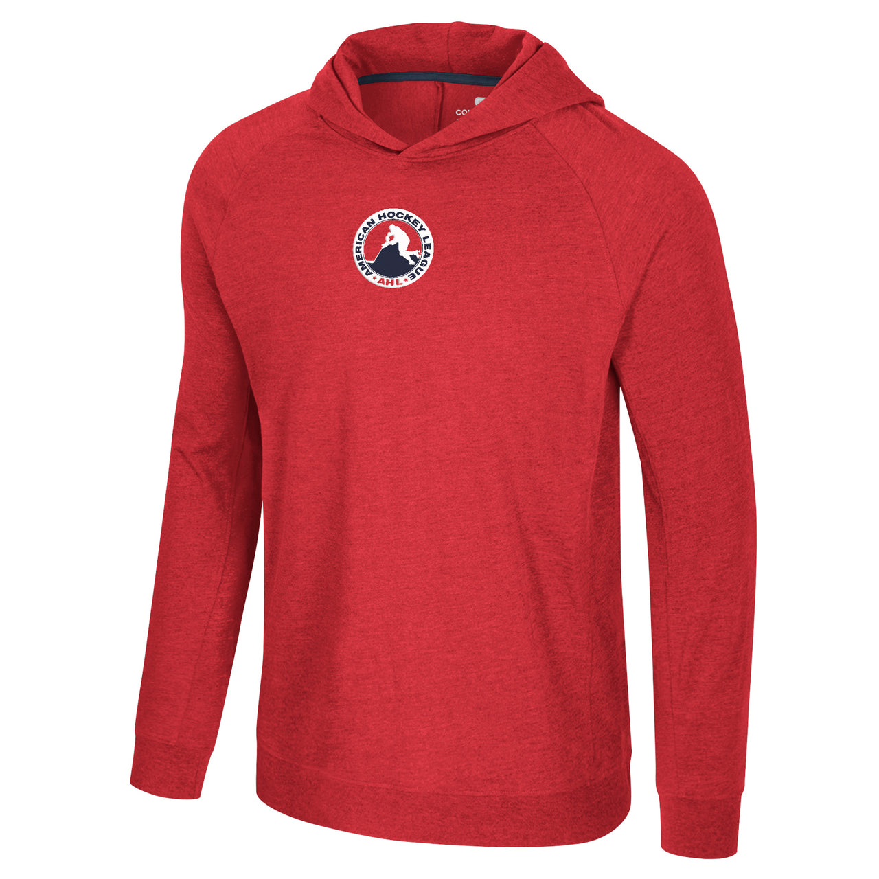 Colosseum AHL Adult Back in Business Red Hooded Long Sleeve