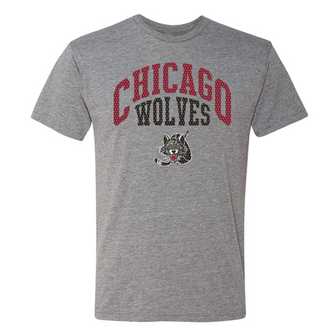 108 Stitches Chicago Wolves Athletic Adult Short Sleeve T-Shirt