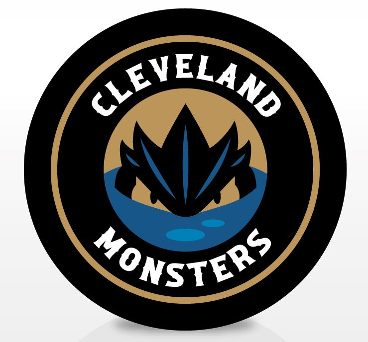 Cleveland Monsters Official Souvenir Puck