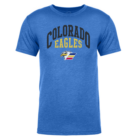 108 Stitches Colorado Eagles Athletic Adult Short Sleeve T-Shirt