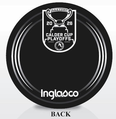 Springfield Thunderbirds vs Charlotte Checkers 2026 Calder Cup Playoffs Dueling Souvenir Puck