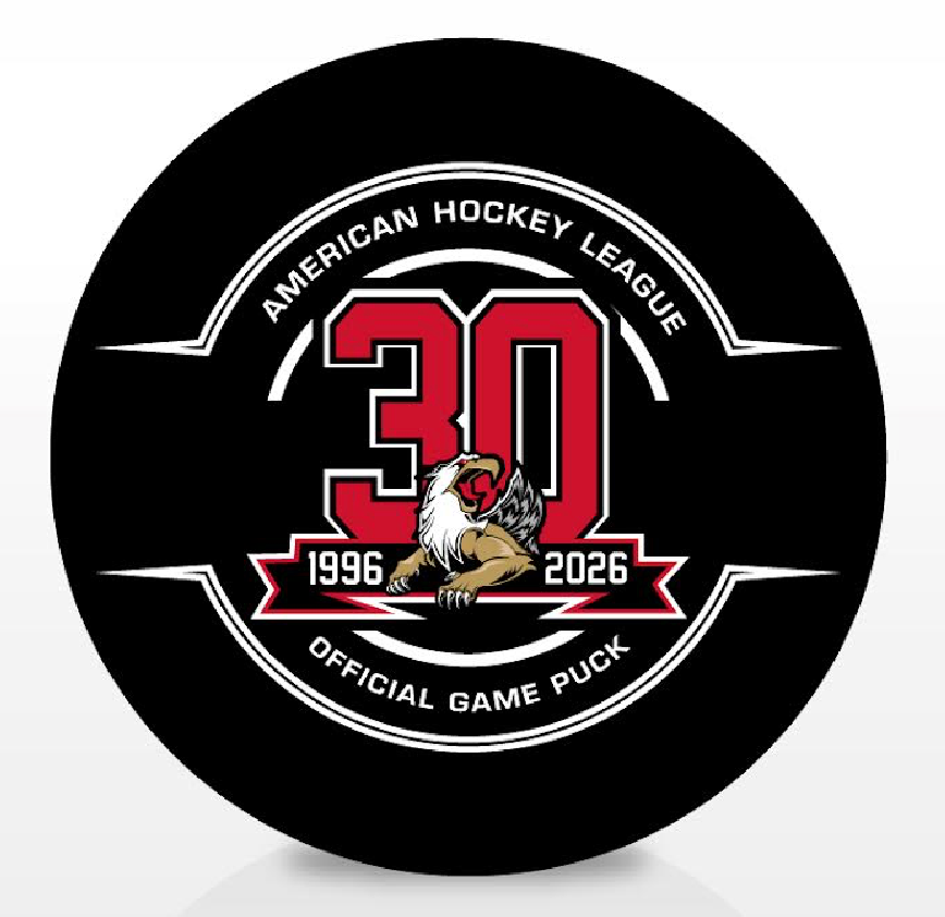 Grand Rapids Griffins Official 90th Anniversary Edition Game Puck