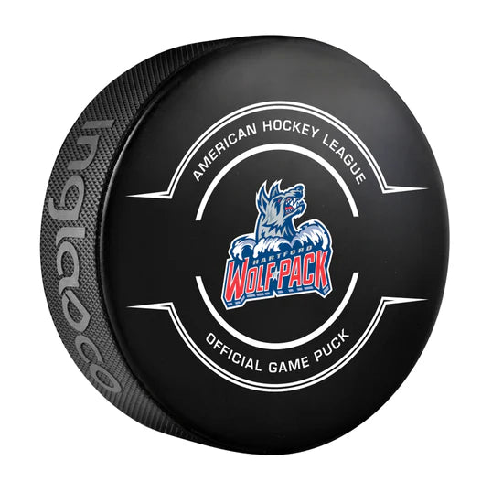 Hartford Wolf Pack Official Center Ice Game Puck