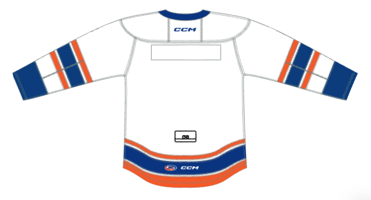 CCM Quicklite Hamilton Hammers Premier White Jersey (26-27)