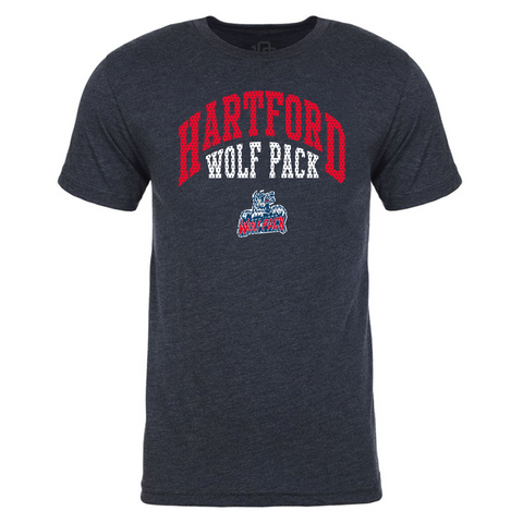 108 Stitches Hartford Wolf Pack Athletic Adult Short Sleeve T-Shirt