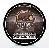 Hershey Bears 2023 Calder Cup Champions Souvenir Roster Puck
