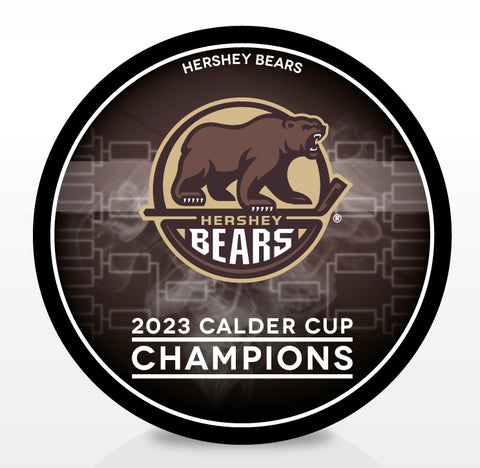Hershey Bears 2023 Calder Cup Champions Souvenir Roster Puck