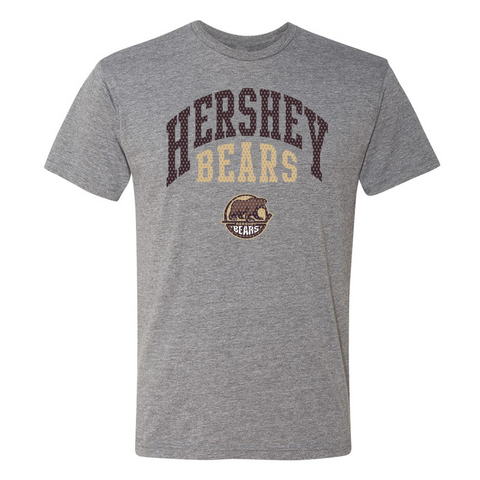 108 Stitches Hershey Bears Adult Athletic Short Sleeve T-Shirt