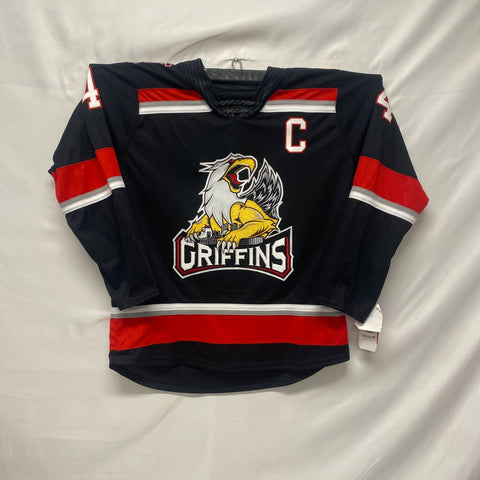 #4 Nathan Paetsch Grand Rapids Griffins Customized Black Jersey