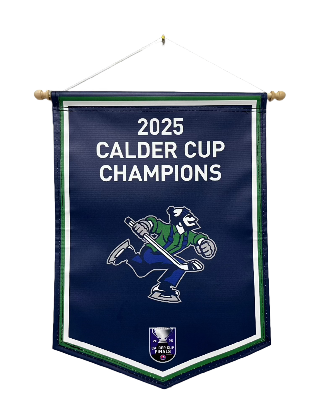 Abbotsford Canucks 2025 Calder Cup Champions Team Banner