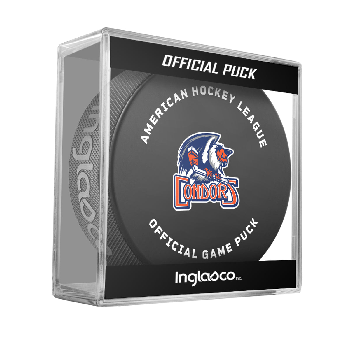 Bakersfield Condors Official Game Puck (26-27)