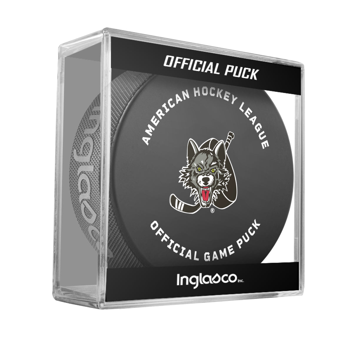 Chicago Wolves Official Game Puck (26-27)