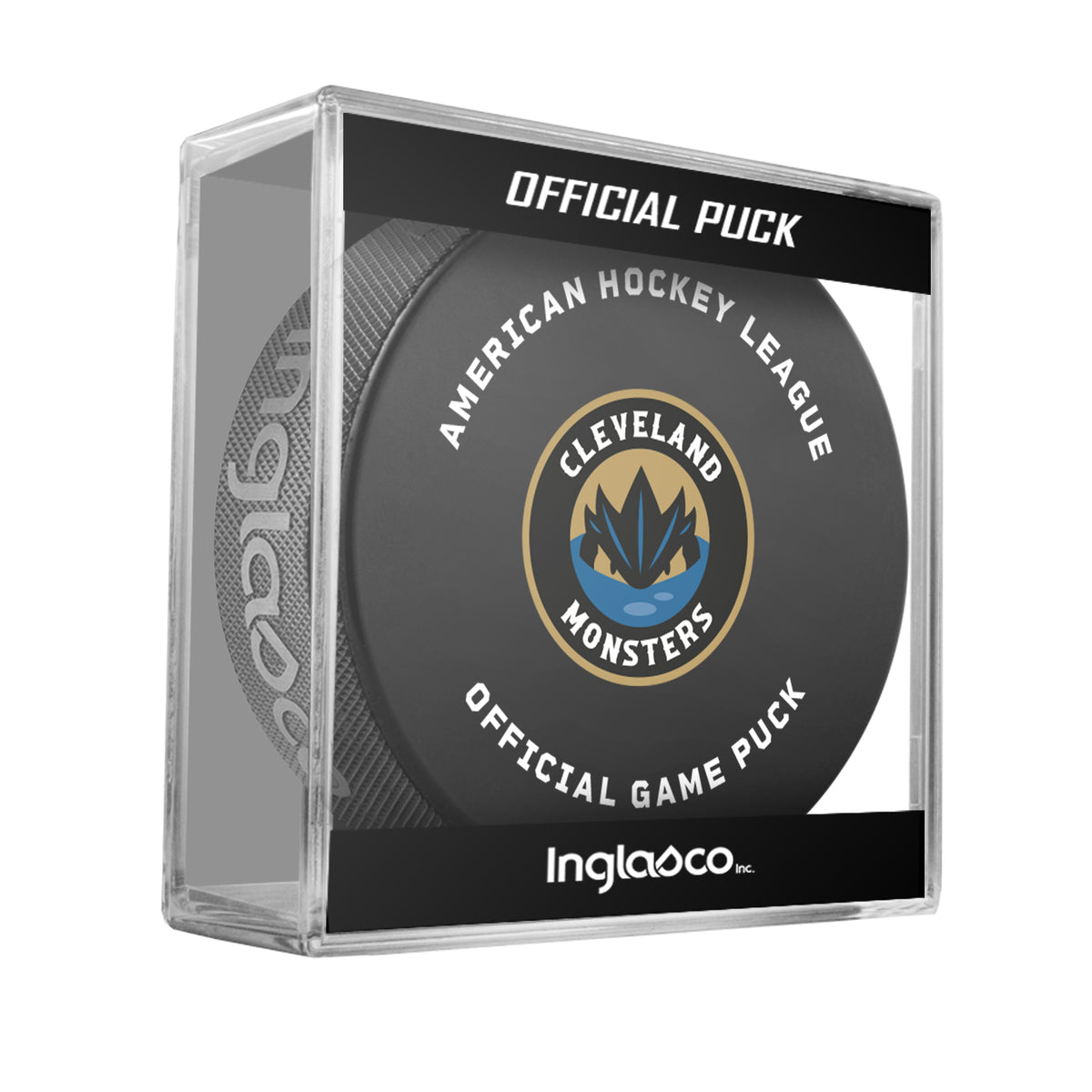 Cleveland Monsters Official Game Puck (26-27)