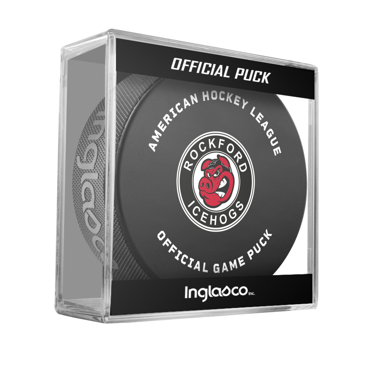 Rockford IceHogs Official Game Puck (26-27)