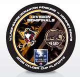 Wilkes-Barre/Scranton Penguins vs Hershey Bears 2026 Calder Cup Playoffs Dueling Souvenir Puck