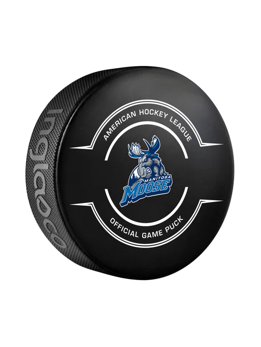 Manitoba Moose Official Center Ice Game Puck
