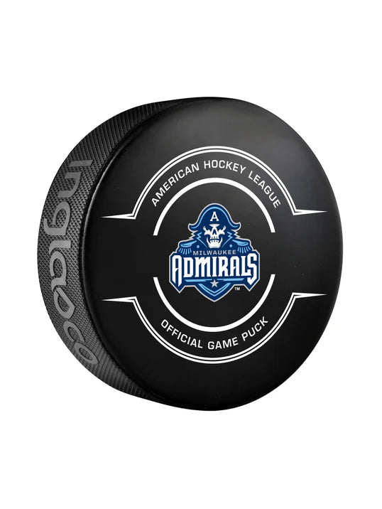 Milwaukee Admirals Official Center Ice Game Puck