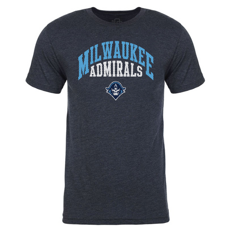 108 Stitches Milwaukee Admirals Adult Athletic Short Sleeve T-Shirt