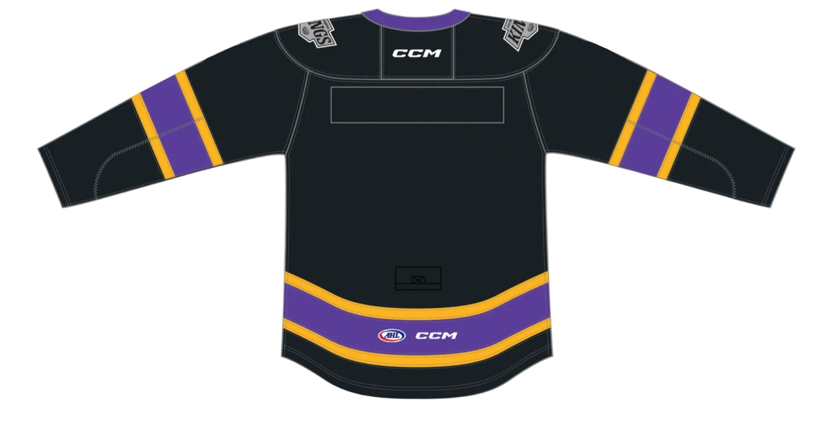 CCM Quicklite Ontario Reign Premier Black Jersey (26-27)