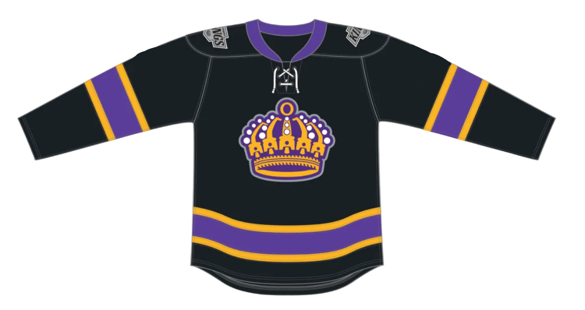 CCM Quicklite Ontario Reign Premier Black Jersey (26-27)