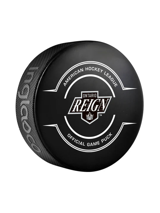Ontario Reign Official Center Ice Game Puck