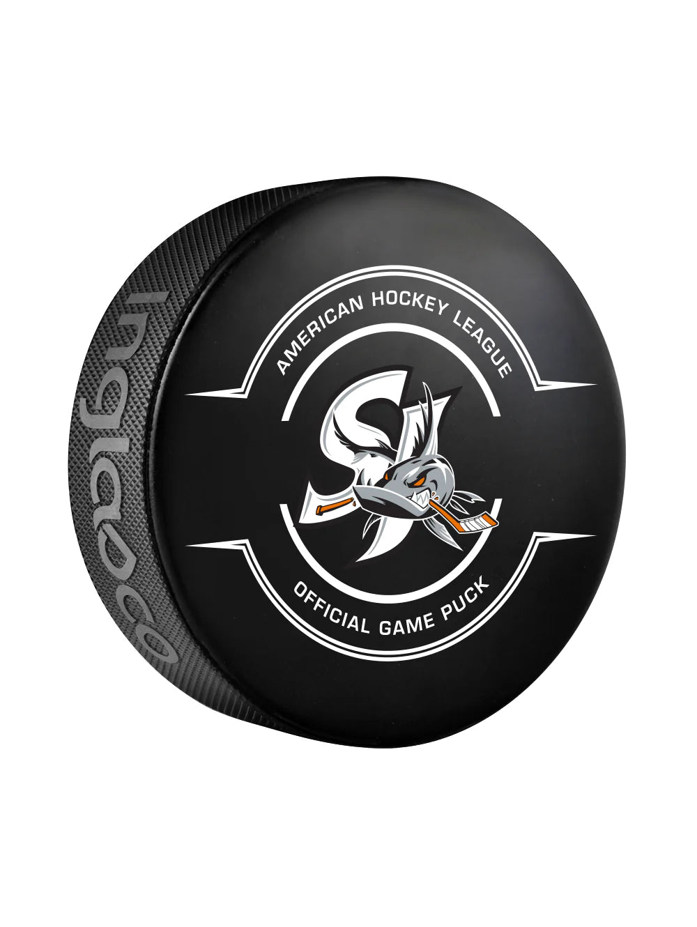 San Jose Barracuda Official Center Ice Game Puck