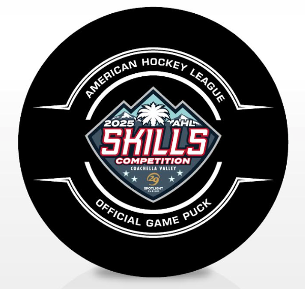 2025 AHL All-Star Classic Skills Competition Puck