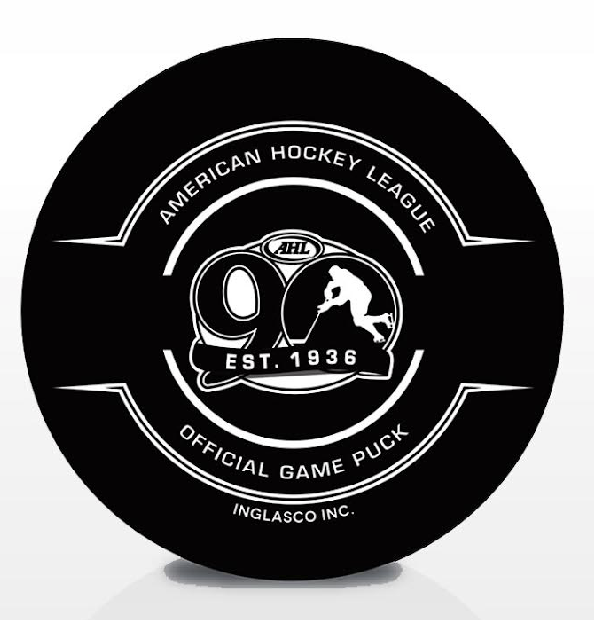 Abbotsford Canucks Official 90th Anniversary Edition Game Puck