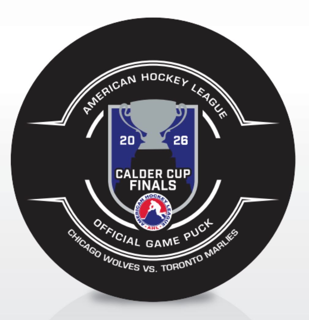 2026 Calder Cup Finals - Chicago Wolves vs. Toronto Marlies - Official Game Puck