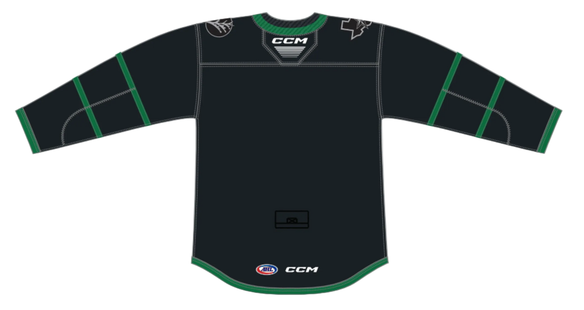CCM Quicklite Texas Stars Premier Black Alternate Jersey (26-27)