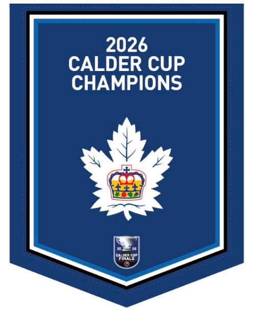 Toronto Marlies 2026 Calder Cup Champions Team Banner